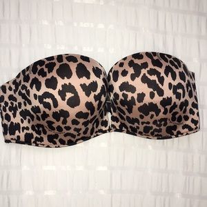 VS Bombshell Leopard Bra